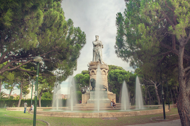 El parque grande