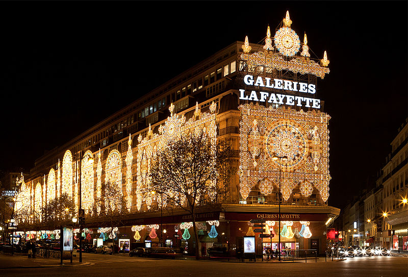 shopping paris