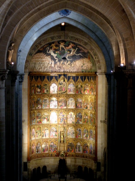 Retable de la Vieille Cathédrale de Salamanque