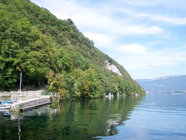 Port de Bourdeau sur le lac du Bourget