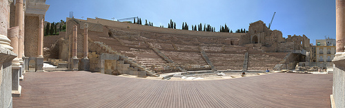 Amphithéâtre de la ville de Carthagène