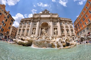 rome fontaine trevi