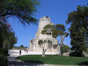 Nîmes jardin de la fontaine