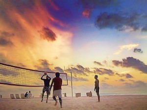 sport beach volley