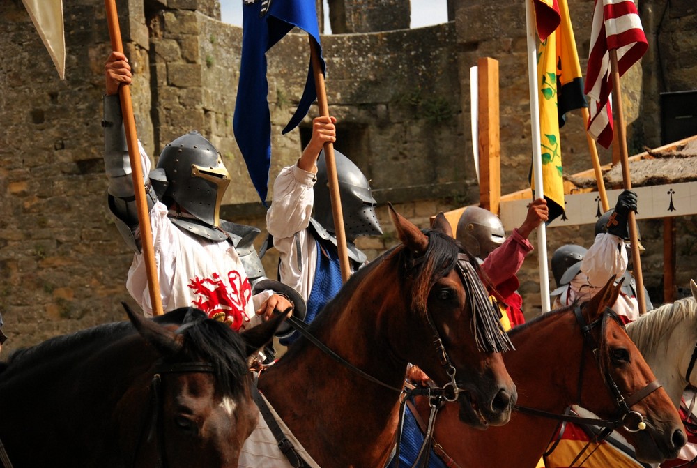 Que tous les chevaliers se présentent à la cour pour la bataille finale ! 