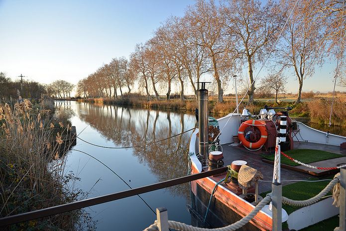 croisière dans le canal du midi - michel coiffard