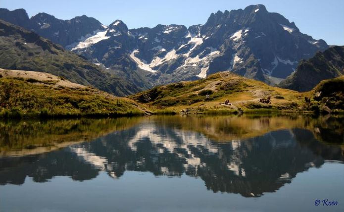 écrins - lac de lauzon