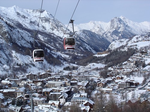 station Valloire Alpes du nord