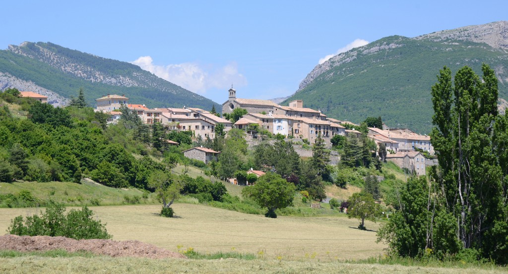 paysage alpes du sud