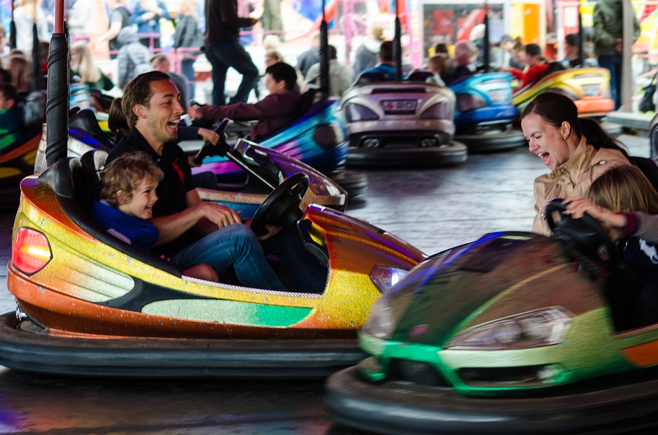 Auto tamponeuse - Parc d'attraction