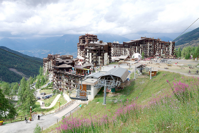 les orres station alpes du su été