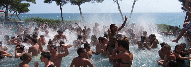 camping entre amis à Salou