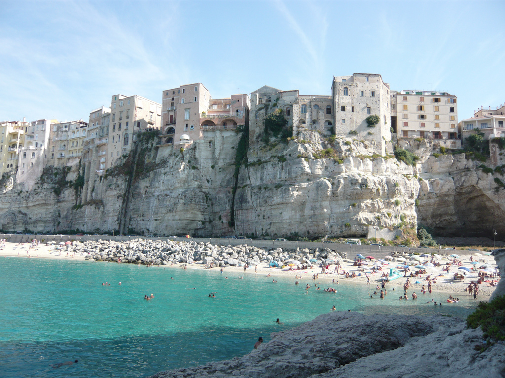 Plage Tropea Calabre 