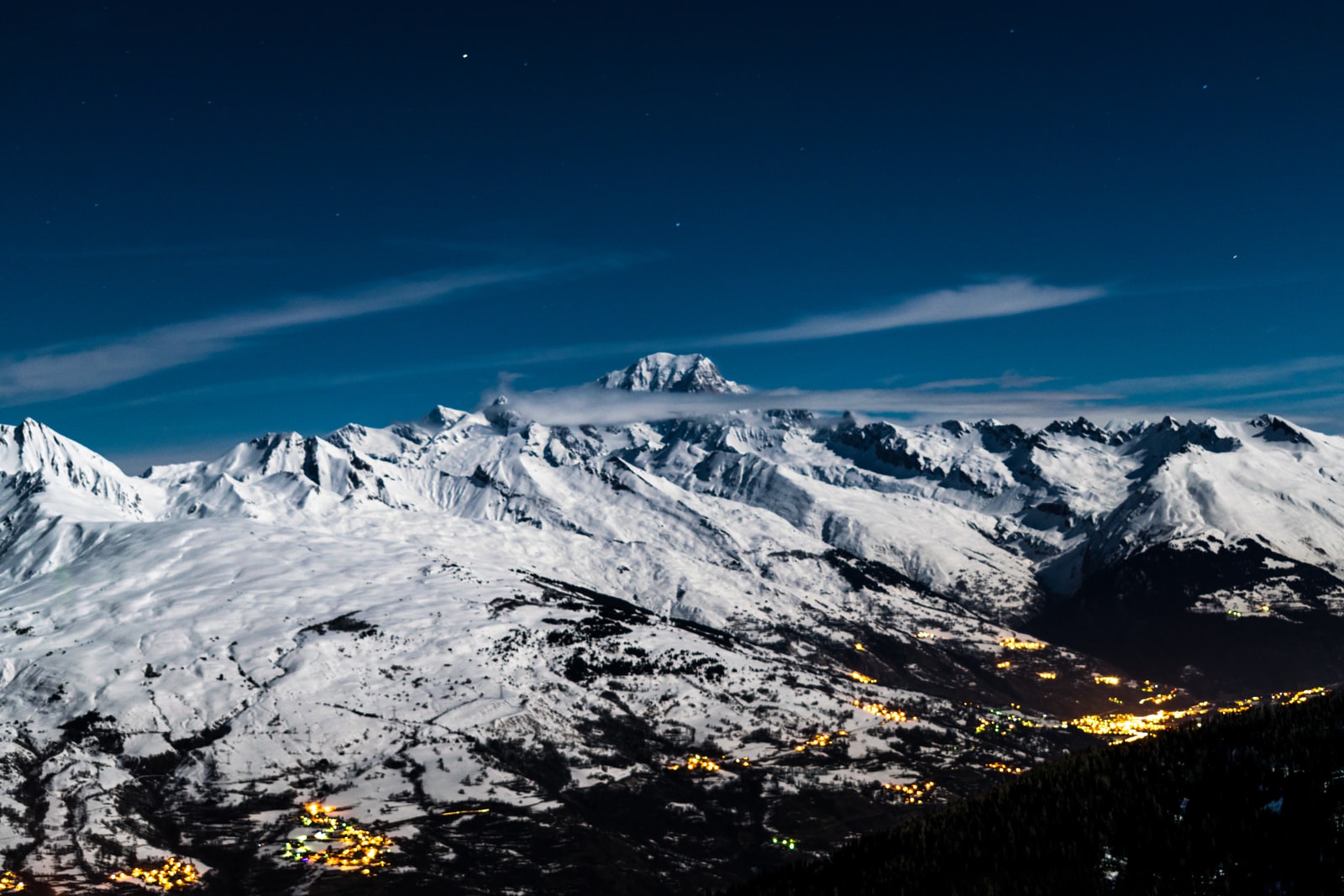 La Plagne montagne vacances neige ski Plare