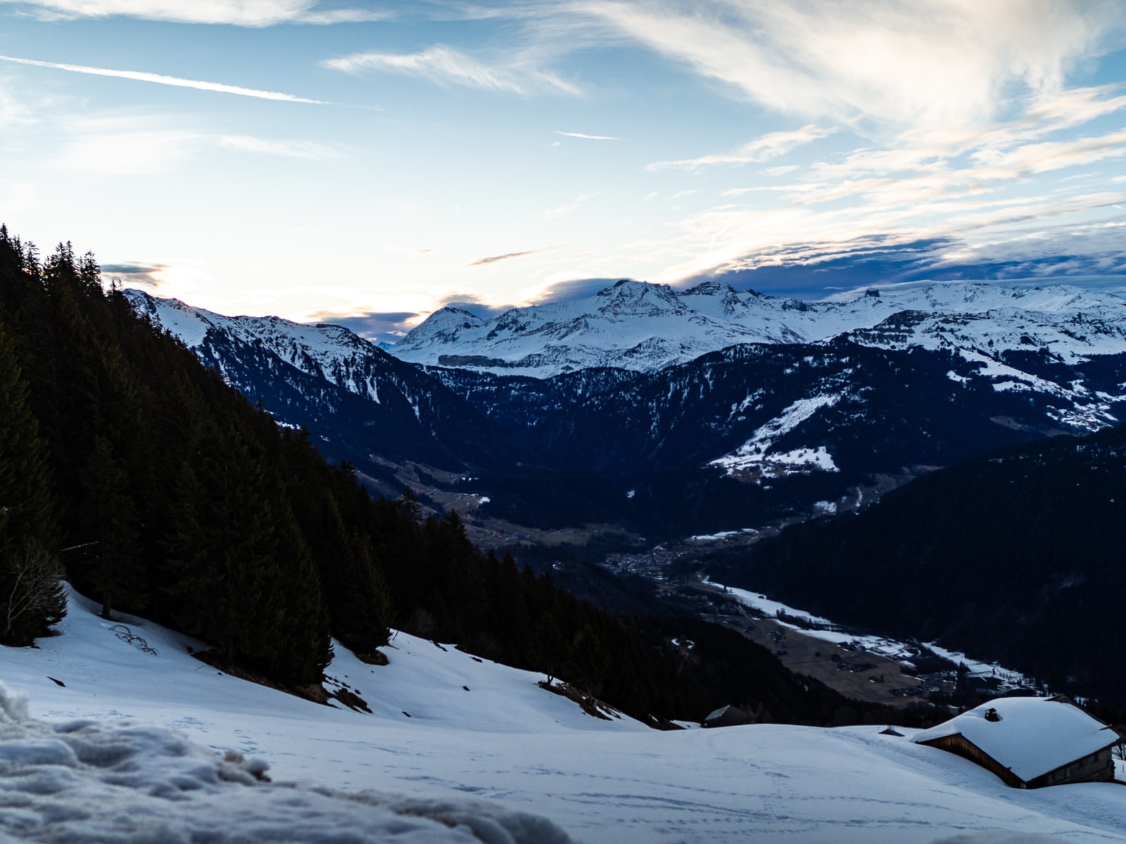 Les Ménuires montagne station Plare