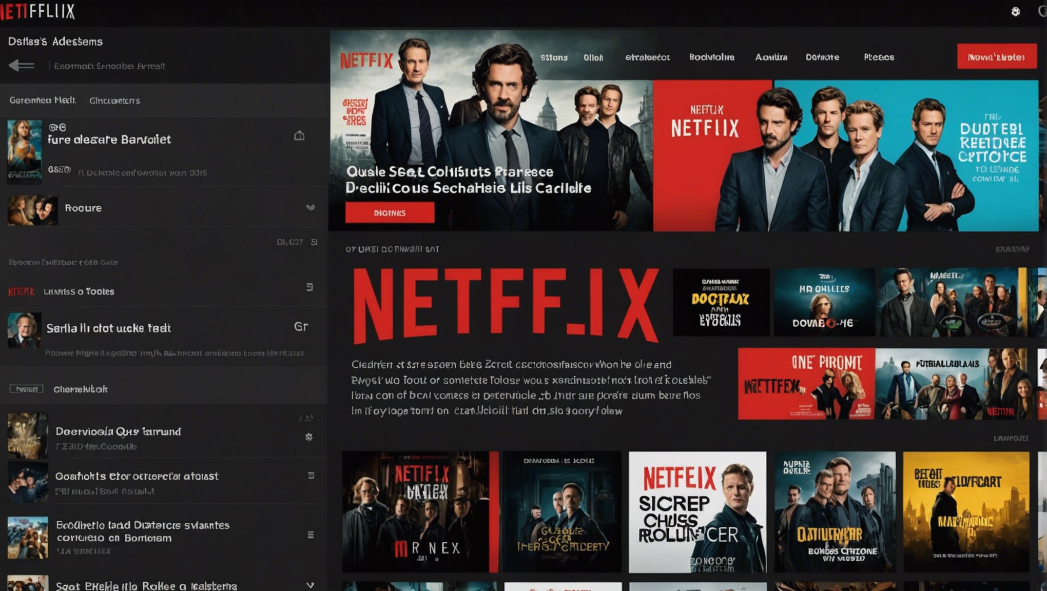 découvrez les mystères dissimulés dans les coulisses de netflix et plongez dans l'univers secret de la plateforme de streaming.