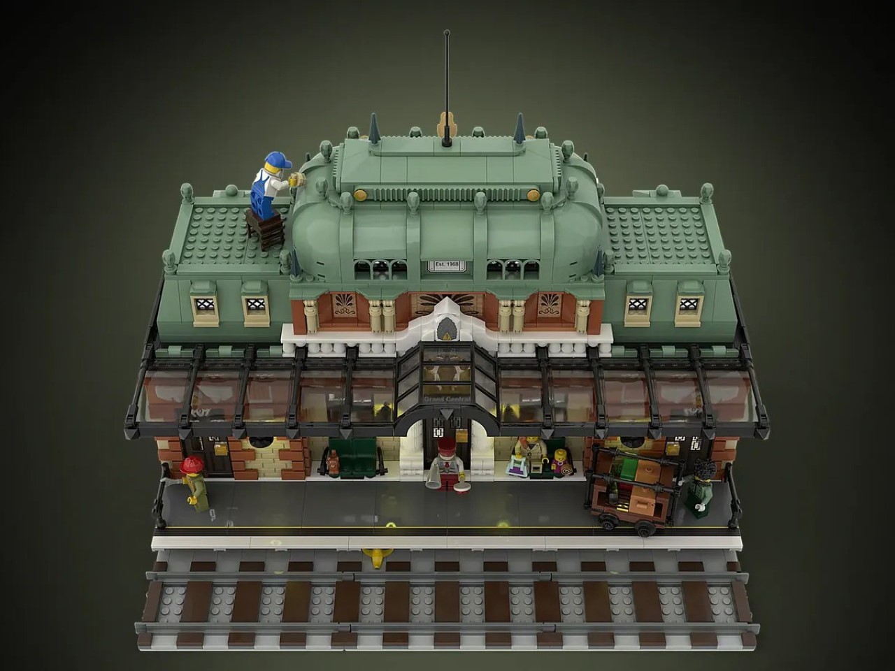 LEGO Grand Central Station - intérieur