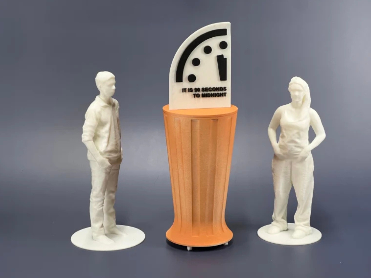 Doomsday Clock Sculpture