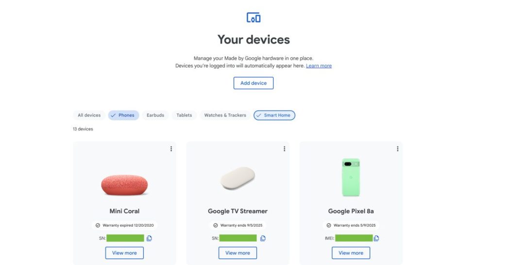 Google store centralise vos produits Pixel, Fitbit et Nest pour une expérience simplifiée