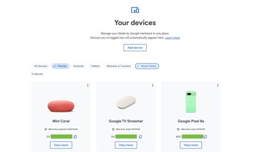 Google store centralise vos produits Pixel, Fitbit et Nest pour une expérience simplifiée