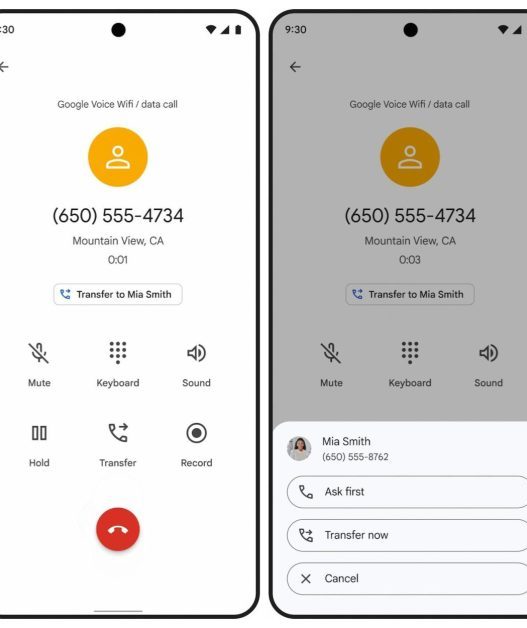 Google voice enrichit l'expérience des entreprises avec la délégation d'appels