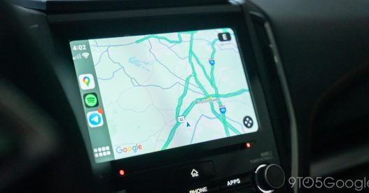 Mise à jour google maps : avant-premières d'itinéraires améliorées sur carplay