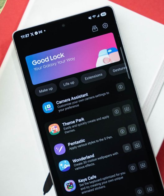 Nouveaux ajouts passionnants pour trois modules Samsung Good Lock