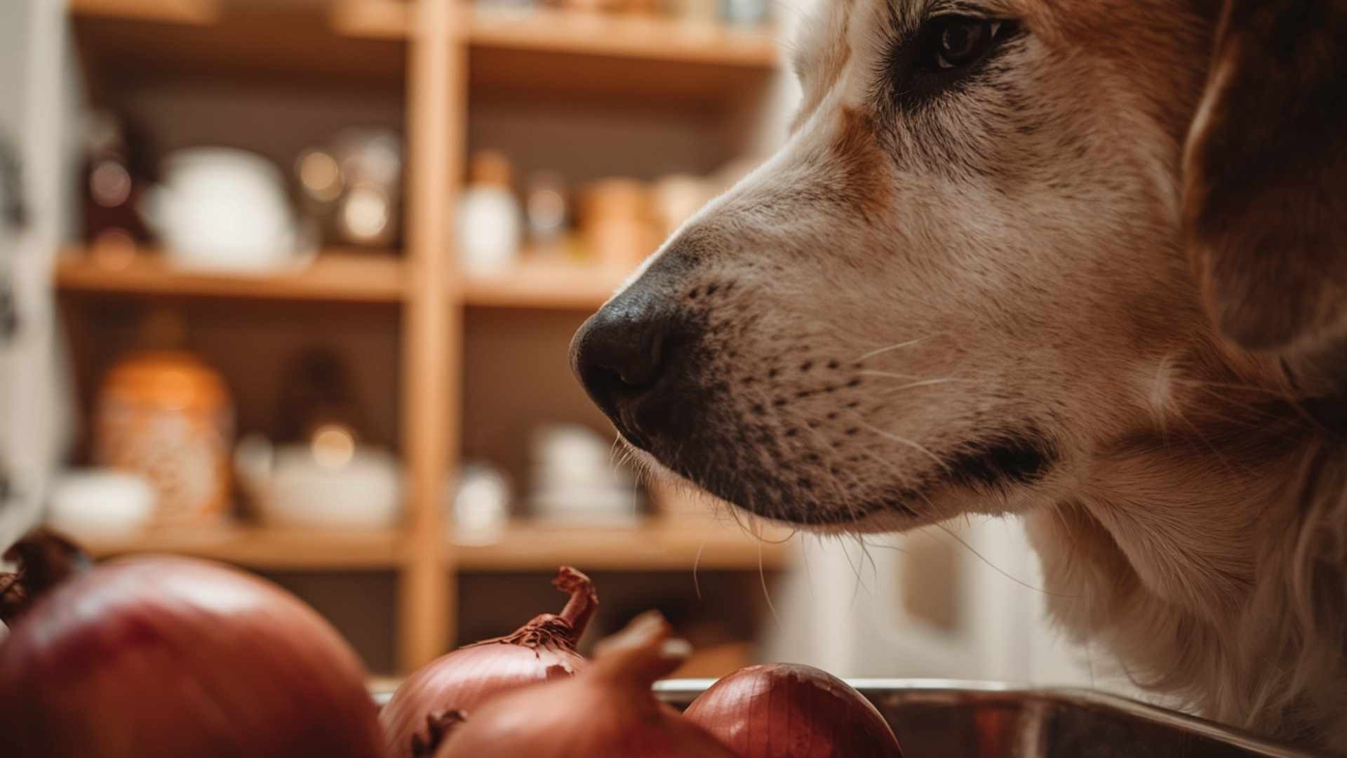 Symptômes d'intoxication par l'oignon chez les chiens