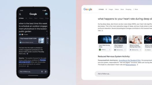 google transforme la recherche avec l'annonce d'un mode IA innovant